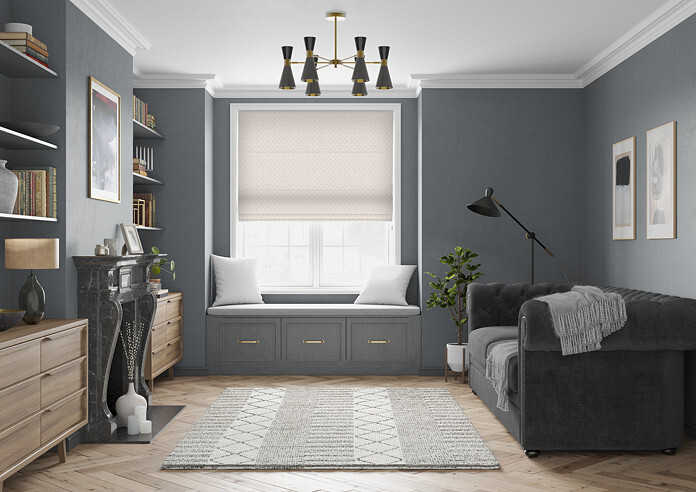 Luxor, Cream - Twist&Fit Roman Blind - Image 5